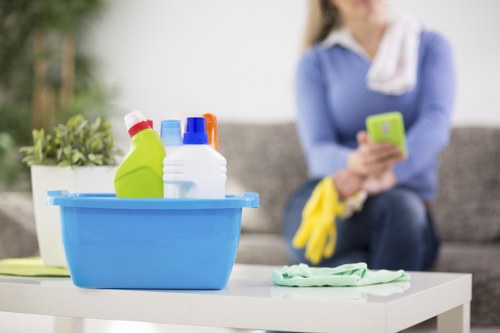 End-of-tenancy deep cleaning in a Bromley flat