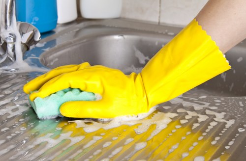 Shared corridor cleaning for a managed block in Bromley