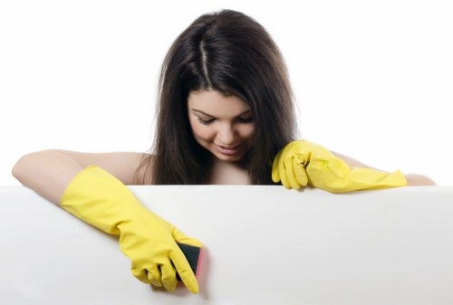 Commercial regular cleaning in a Bromley office reception area