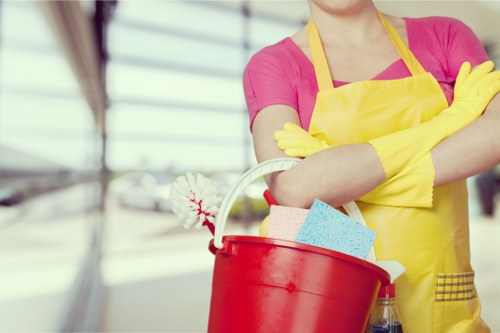Local commercial cleaning team servicing a Bromley workplace